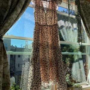 Ulla Johnson flutter midi dress